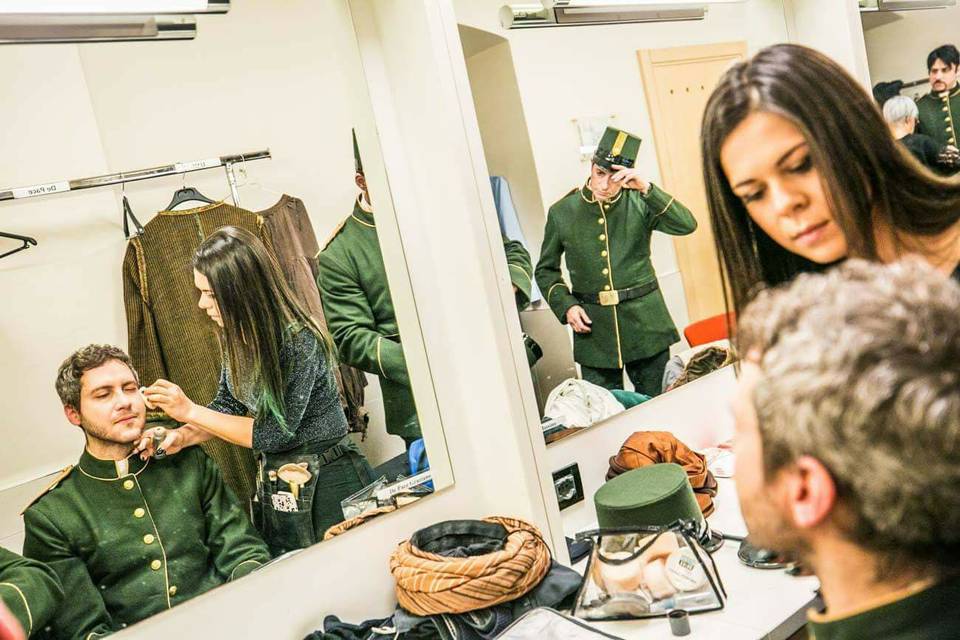 Trucco per spettacolo teatrale