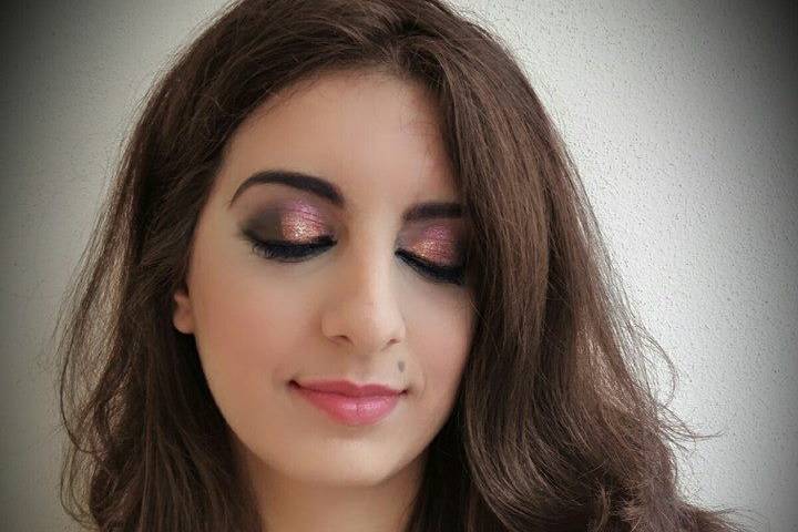 Make-up dorato