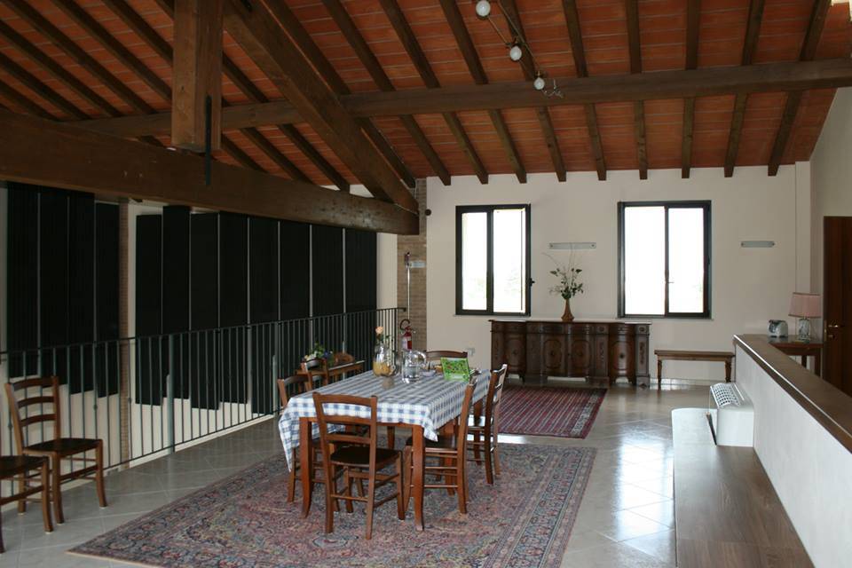 La sala ricevimenti