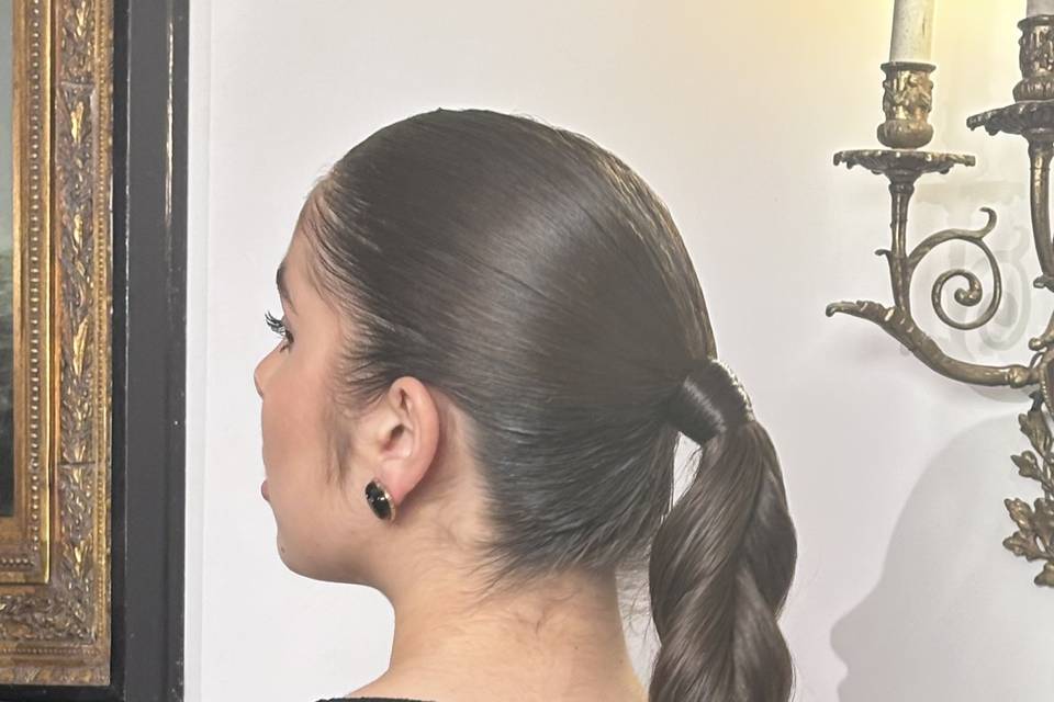 Pony tail Cerimonia