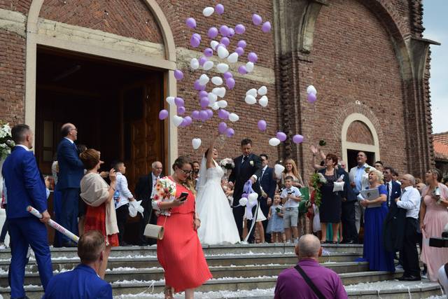 Arco Palloncini e fiori Matrimonio in vendita a Samarate Varese da