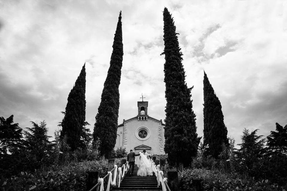 L'ingresso in chiesa