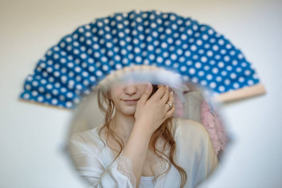 Preparazione sposa