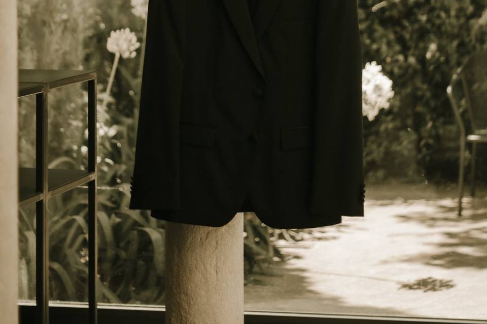 Groom dress.