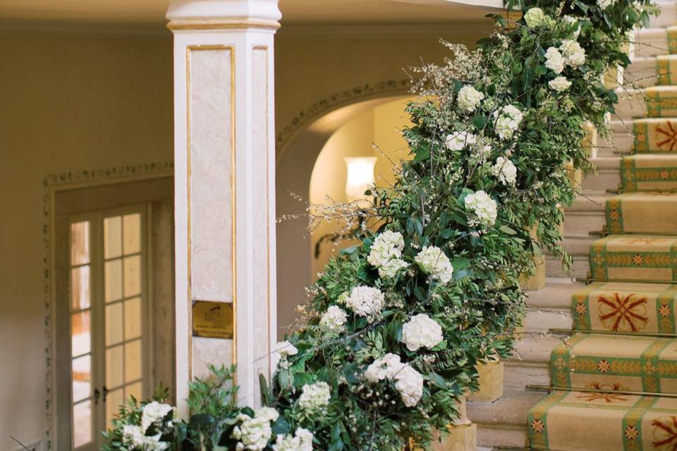 Stairs decoration