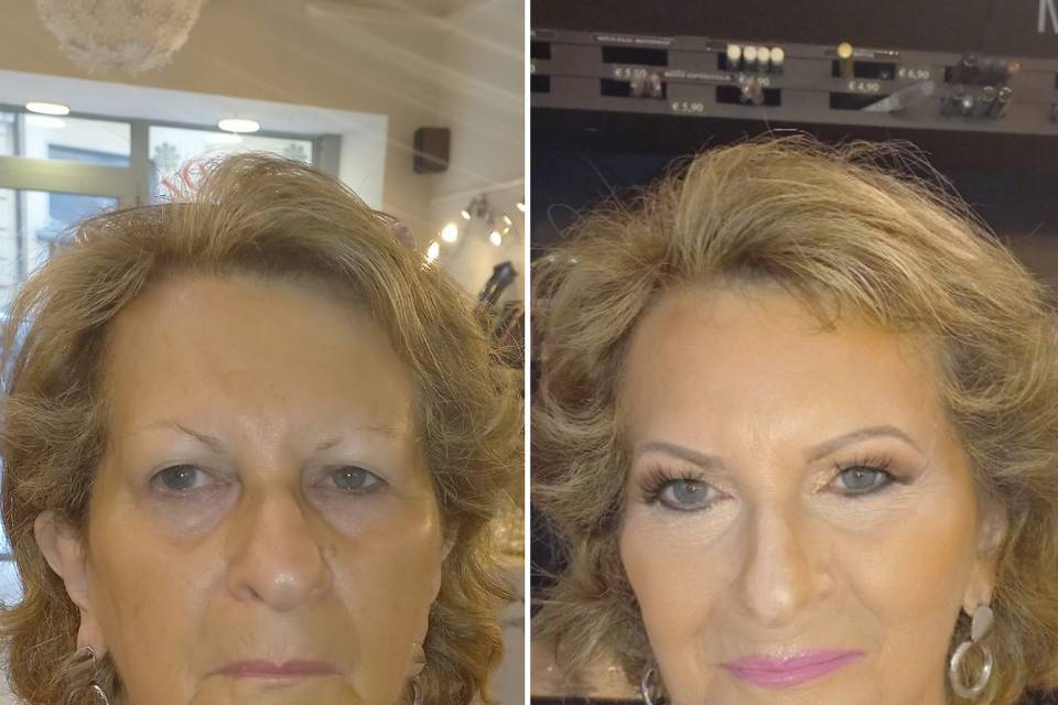 Make-up anti-age con tiranti