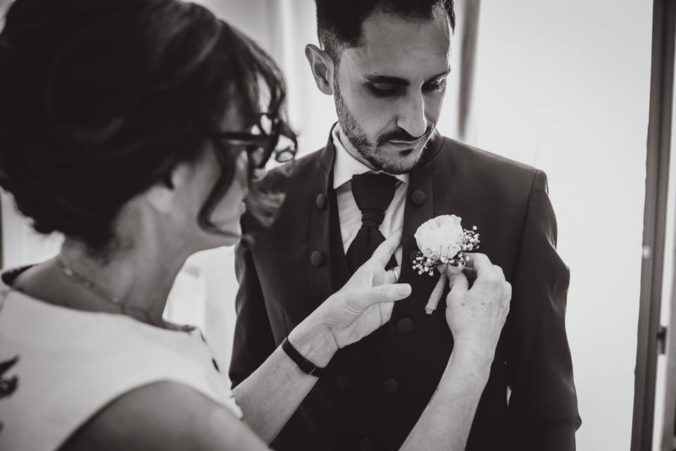 Preparazione Sposo