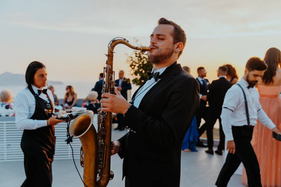 Party on the amalfi coast