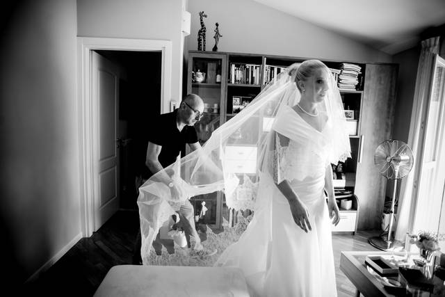 Preparazione sposa