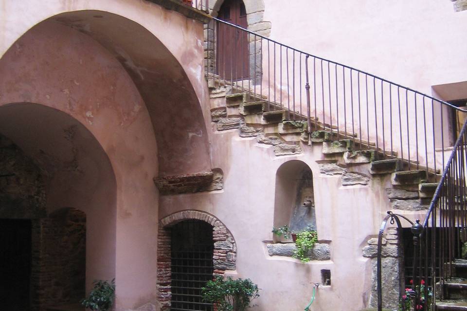 Il cortile interno