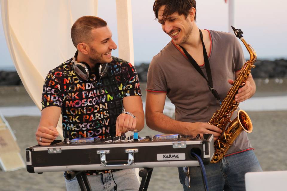 Dj set + sax