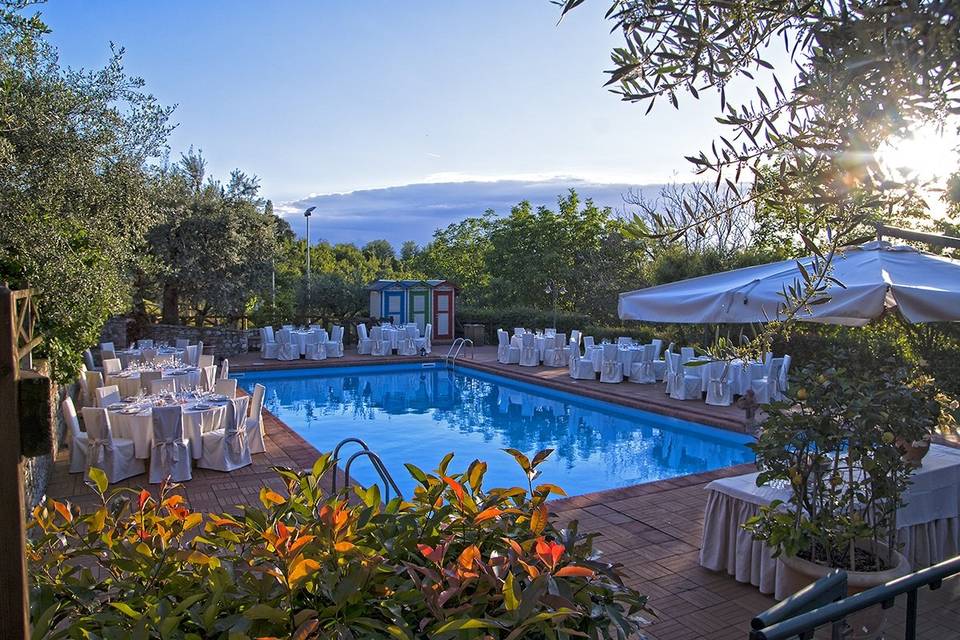 Serata di Gala in piscina