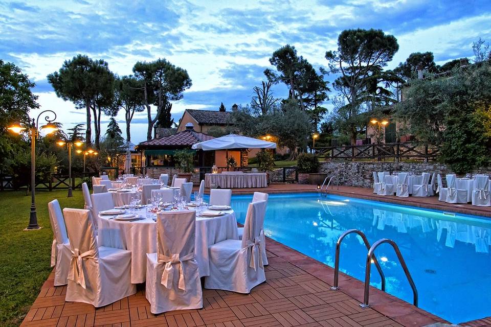 Serata di Gala in piscina