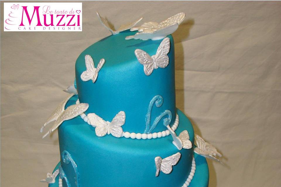 Wedding cake - farfalle