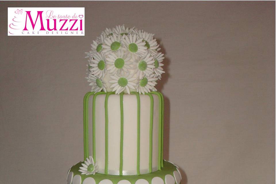 Wedding cake- green