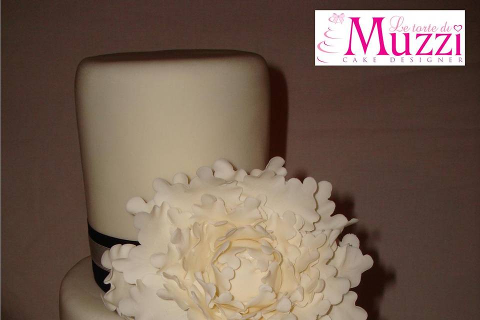 Wedding cake - peony