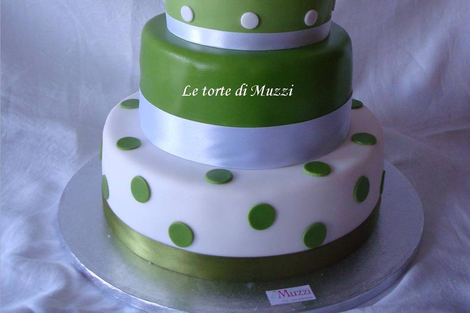 Wedding cake - polka