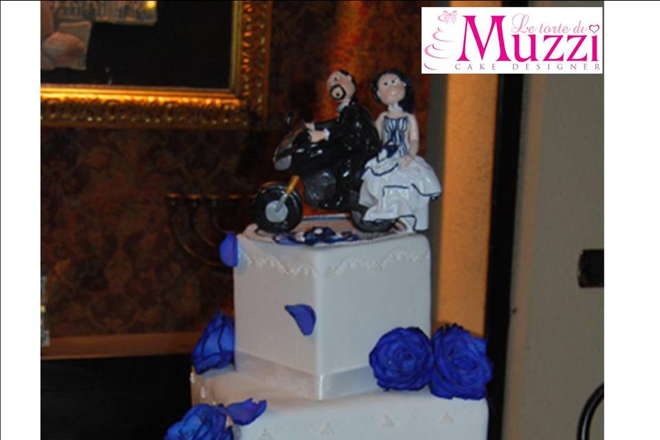 Wedding cake - blue