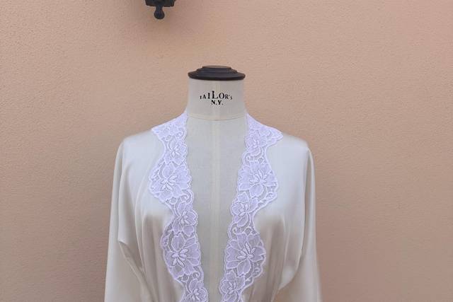 Kimono Seta+pizzo