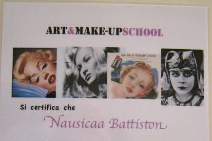 Diploma art make up school