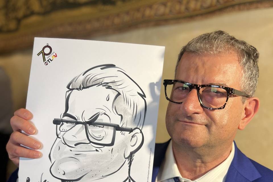 Caricatura bomboniera