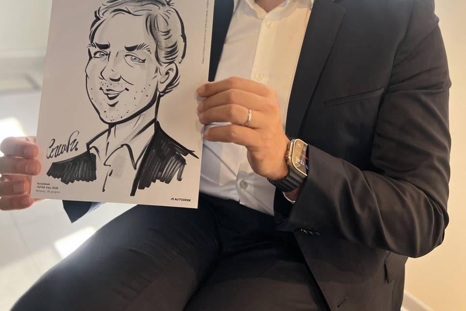 Caricatura bomboniera