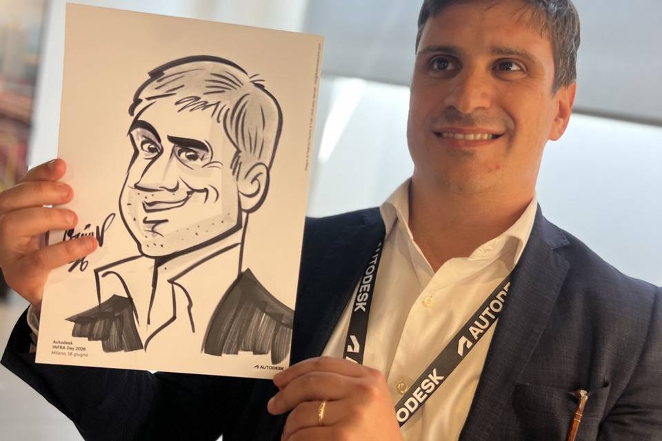 Caricatura bomboniera