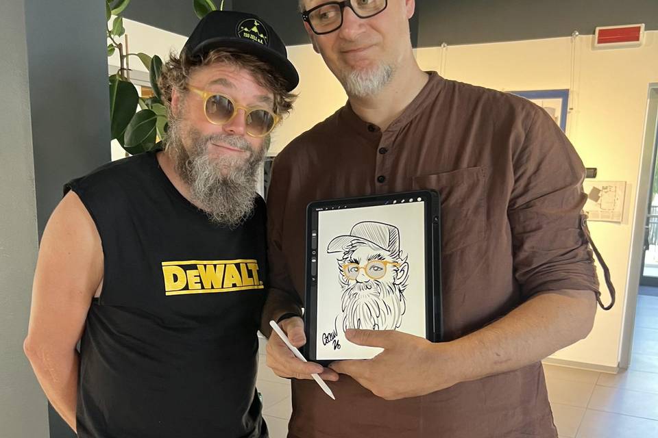 Caricatura eventi aziendali