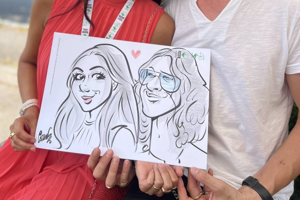Caricatura eventi aziendali