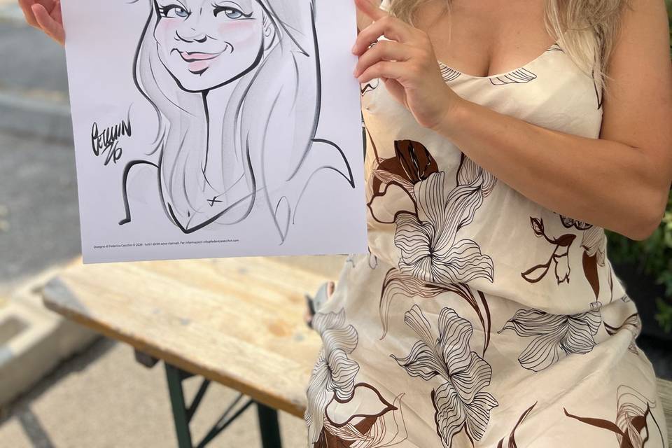 Caricatura eventi aziendali