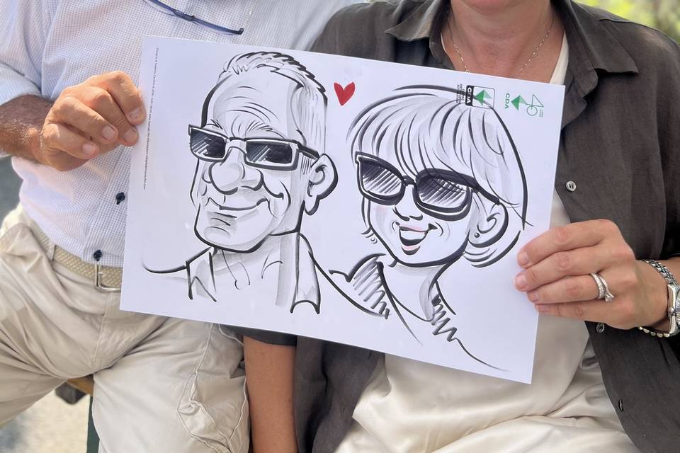 Caricatura eventi aziendali