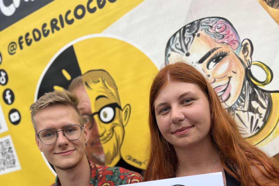 Caricatura eventi aziendali