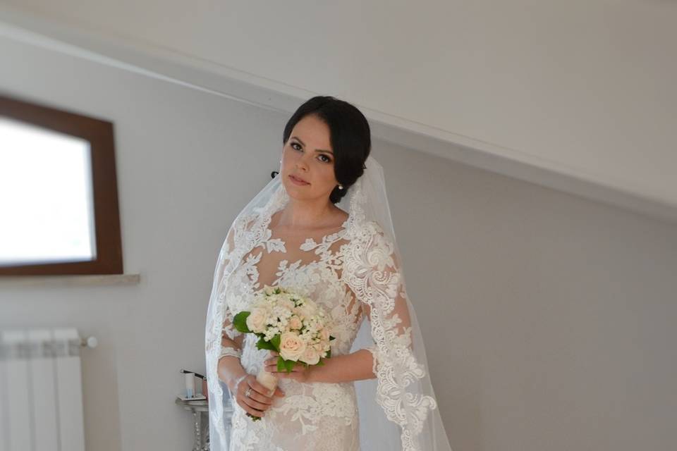 Trucco-acconciatura sposa