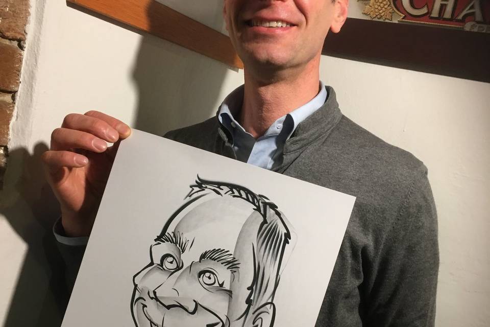 Caricaturista per eventi - Federico Cecchin