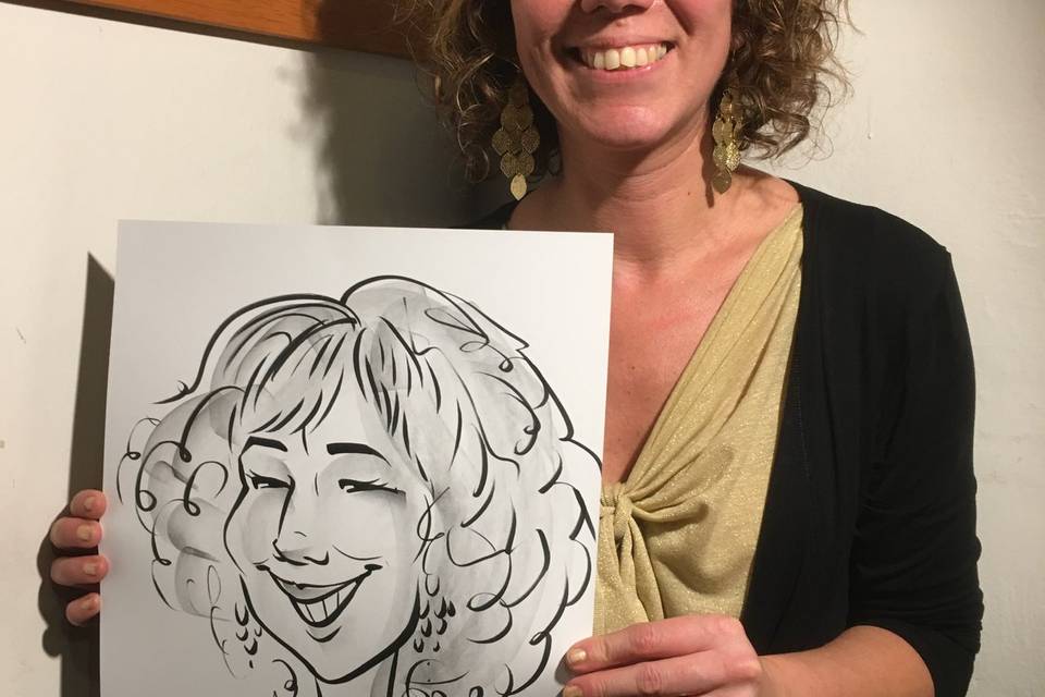 Caricaturista per eventi - Federico Cecchin