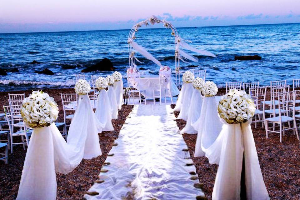 Beach wedding