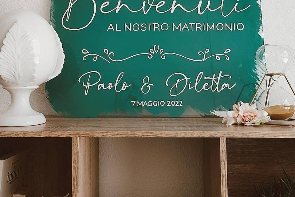 Wedding sign