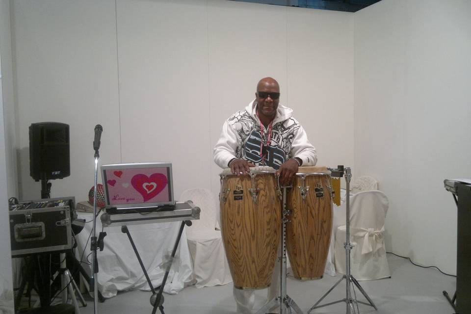 Percussionista e voce duo