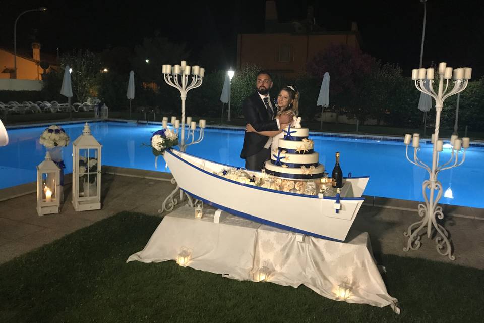 Wedding cake barca