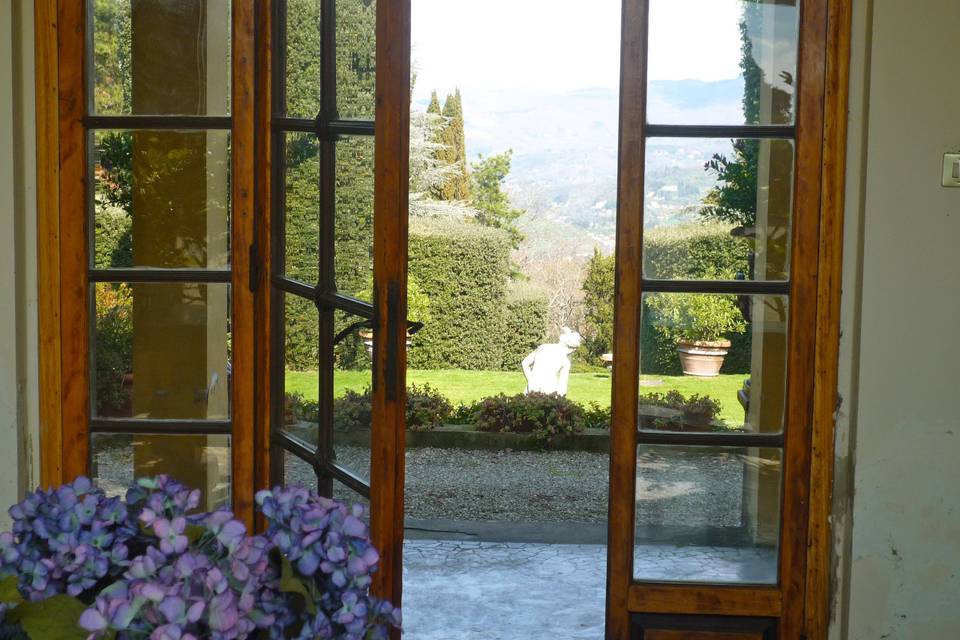 Villa near Arezzo - entrance