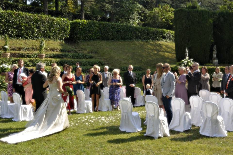 Villa vicino ad Arezzo - particolare Teatro all'aperto