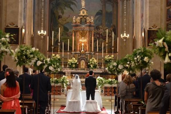 Decorazione per il matrimonio