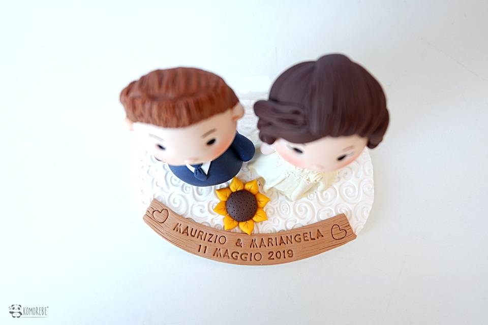 Cake Topper Girasole