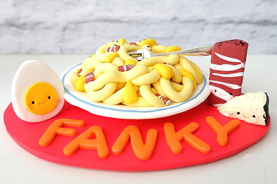 Cake Topper Carbonara