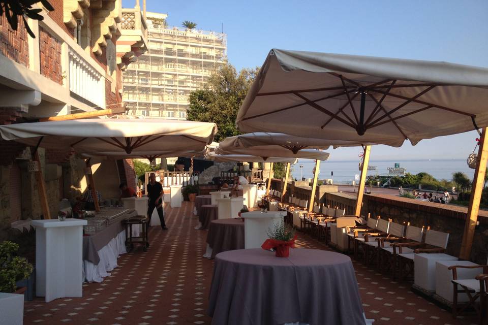 Matrimonio in terrazza