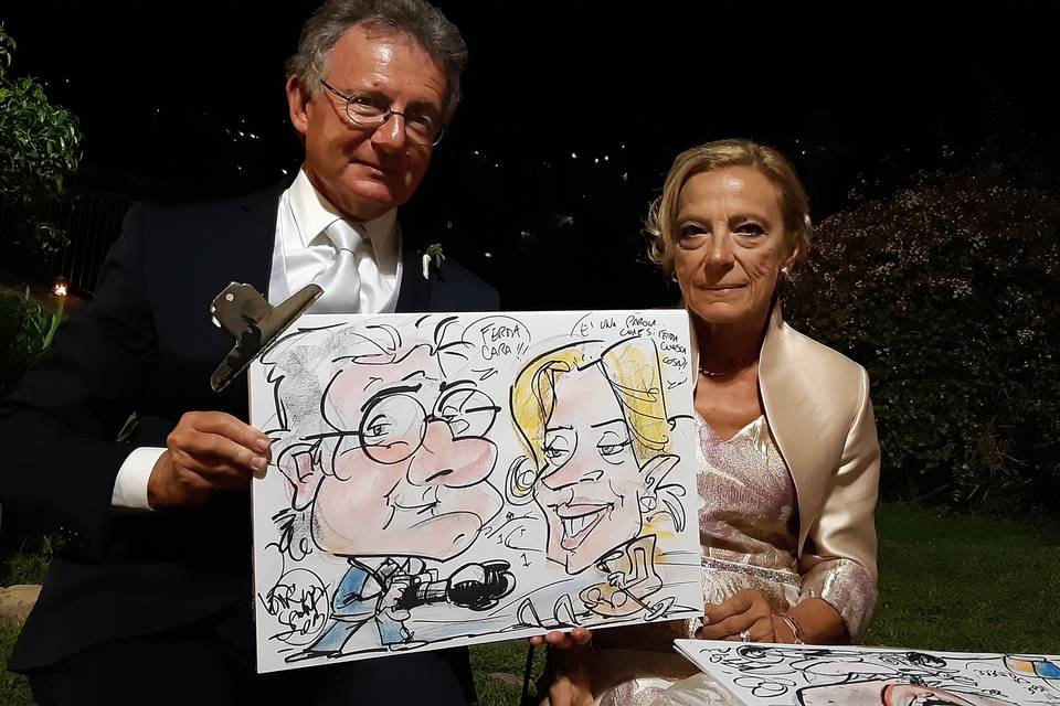 Enrico Sanna Caricature