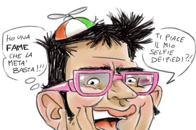 Enrico Sanna Caricature