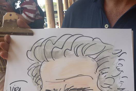 Enrico Sanna Caricature