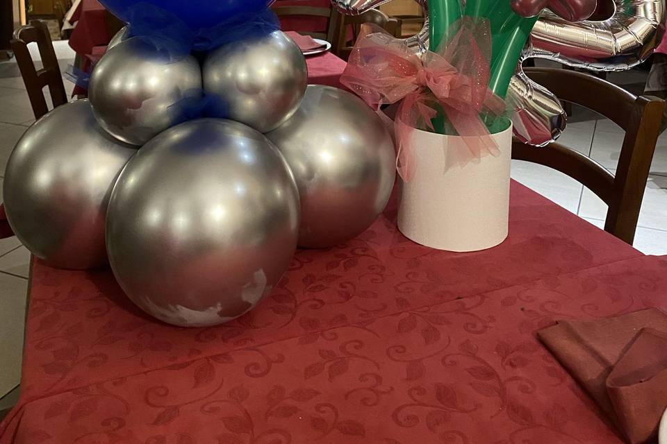 Compleanno con palloncini