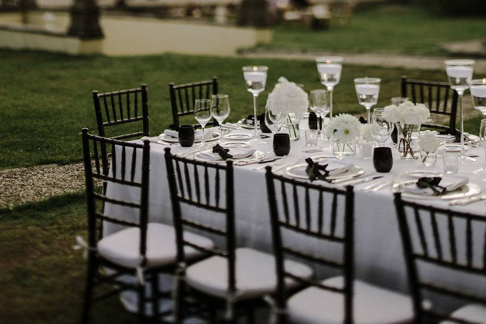 Centerpieces blacka&white